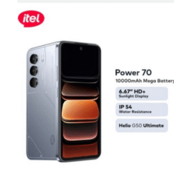 itel Power 70 6.67'' HD 8GB RAM/128GB - Grey (2-4 days delivery)