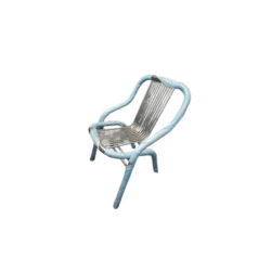 Stainless steel Armchair