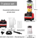 SILVER CREST 2L Industrial 8500W Food Crusher Blender With 2 Jar - Image 3