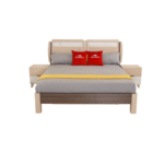 Off-Whiate Bed (LMSBH368)