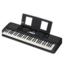 Yamaha PSR-E383 Touch-Sensitive Portable Keyboard With Adapter