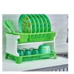 Plastic plates rack