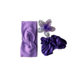 Hair Band, Claw Clip And Scrunchies Set