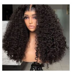 Loose pixie curls with closure