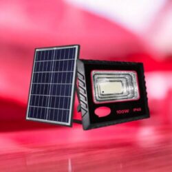 SOLAR FLOOD LIGHT IEC-PK100 white-L Black