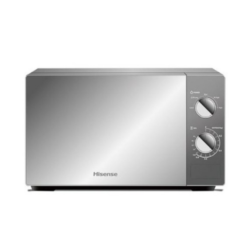 Hissence 20L Silver Mirror Manual Microwave