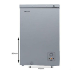 Hisense 95L Small Chest Freezer HS-120 SH (Up to 40% Energy Saving)