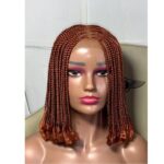 5 by 5 Centre Part Braided Bob