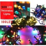 Christmas Lights Twinkle All The Way: 100 LED Multi-Color And White Christmas Lights