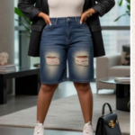 High Quality Ladies Ripped Jeans