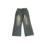 Trendy Baggy Ladies Jeans(Small)