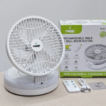 Rechargeable Folding Rotational fan