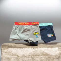 2 Pcs Super Heroe Children Boy's Underwear Boxers (SMALL)