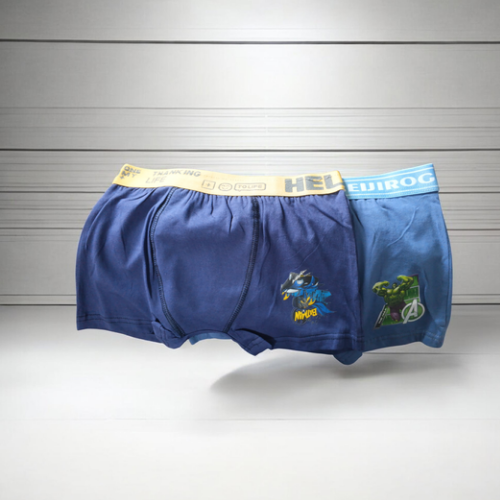 20260317_125559_0000 2 Pcs Super Heroe Children Boy's Underwear Boxers (Medium) - Image 1
