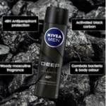 NIVEA Deep Anti-Perspirant Spray For Men 48h - 200ml