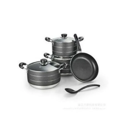 20260701_130422_0000 SMP 8-Piece Non-Stick Cookware Set 3 pots and frying pan - Image 1