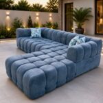 Luxury L-Shaped Modular Sofa