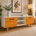 Modern Scandinavian TV Console Cabinet