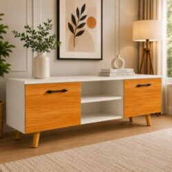 Modern Scandinavian TV Console Cabinet