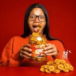 Jidex Plantain Chips (Big Size) 12pcs