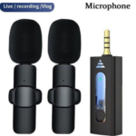 K35 Portable Mini Lapel Wireless Microphone