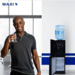 Maxi Wd1730s 3-Faucet Top Load Water Dispenser with Refrigerator