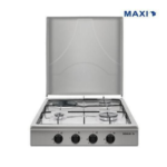 Maxi 4-Burner (3 Gas + 1 Electric)Table Top Gas Cooker