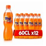 Bigi Orange Soft Drink 60cl – Pack of 12 Bottles