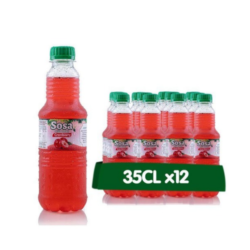 Sosa Cranberry Flavoured Drink 35cl × 12 Bottles