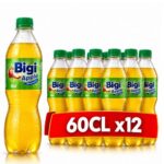 Bigi Apple Soft Drink 60cl – Pack of 12 Bottles