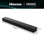 Hisense HS1000 2.0 Channel Sound Bar (120W) - Image 2