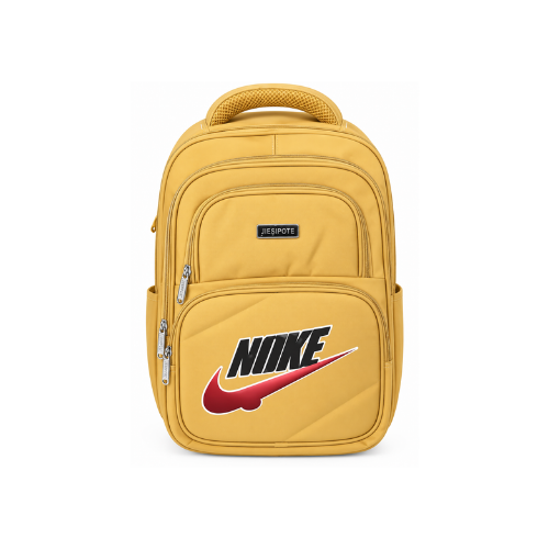 20260909_133641_0000 16 Inch MultiCompartment Backpack Brown - Image 1