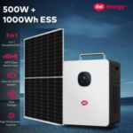 itel Pwer Tank 500W Inverter + 590w Solar Panel