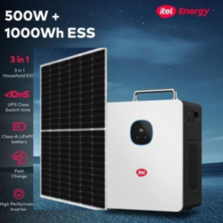 itel Pwer Tank 500W Inverter + 590w Solar Panel