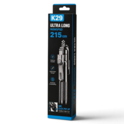 K29 Ultra Long 215cm Selfie Stick Tripod